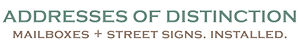 Addresses of Distinction