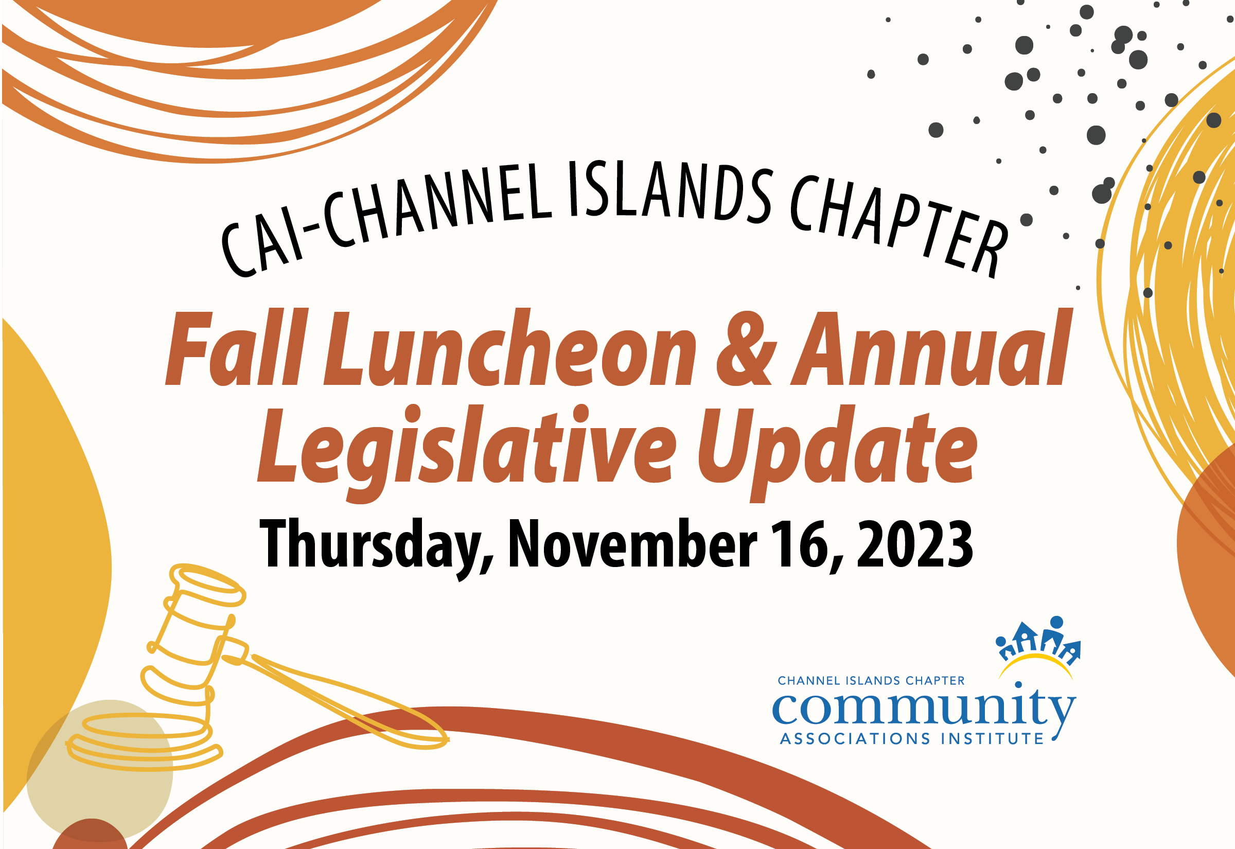 Chapter Fall Luncheon Program & Annual Legislative Update (Ventura County)