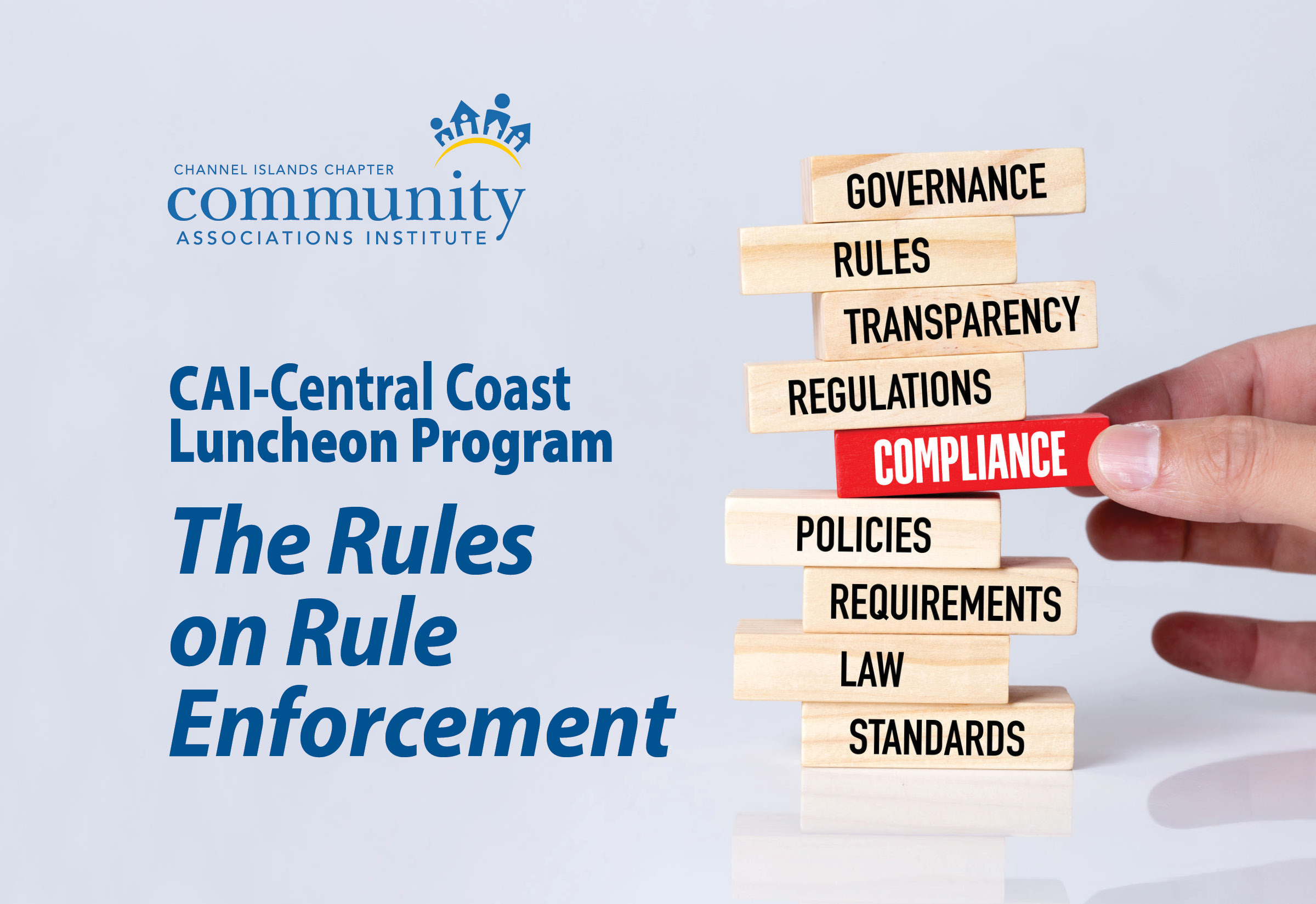 Central Coast Luncheon: The Rules on Rule Enforcement
