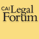 CAI Legal Forum: October 20, 2017